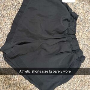 Black Athletic Shorts